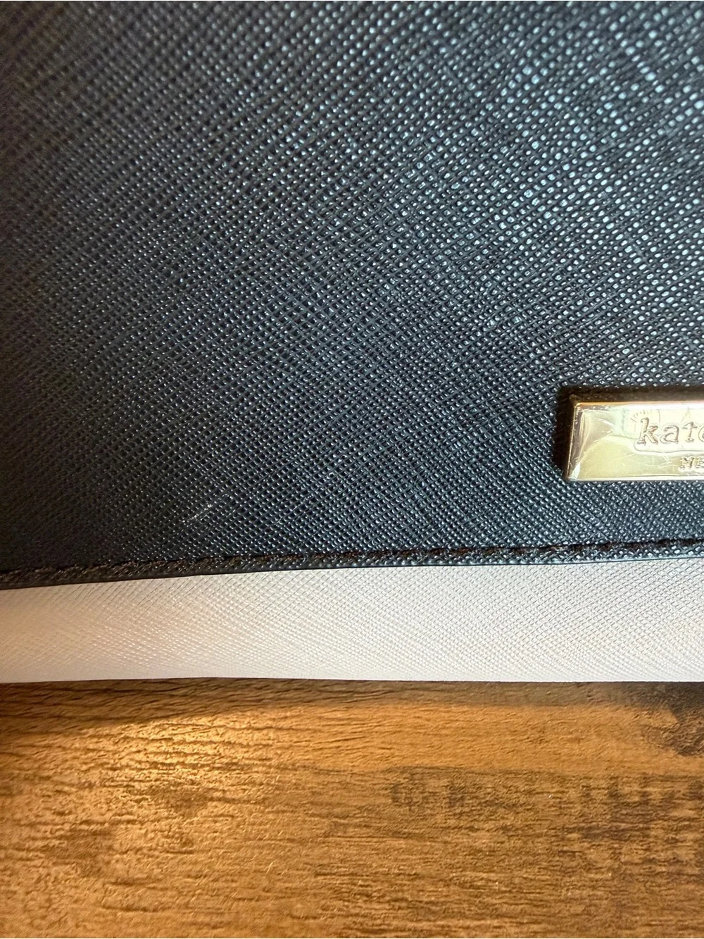 Kate Spade Two-Tone Black and Tan Crossbody Bag